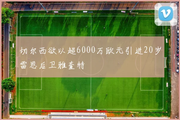 切尔西欲以超6000万欧元引进20岁雷恩后卫雅奎特