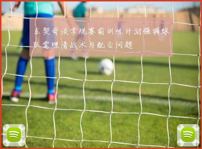 东契奇谈常规赛前训练计划强调球队需理清战术与配合问题